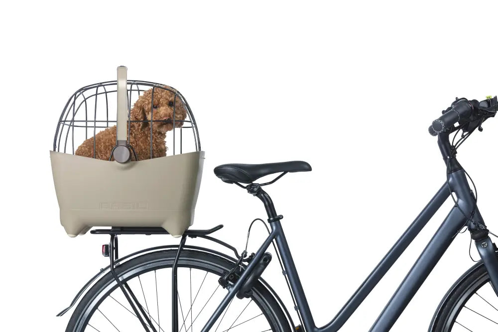BASIL BUDDY REAR DOG BICYCLE BASKET MIK