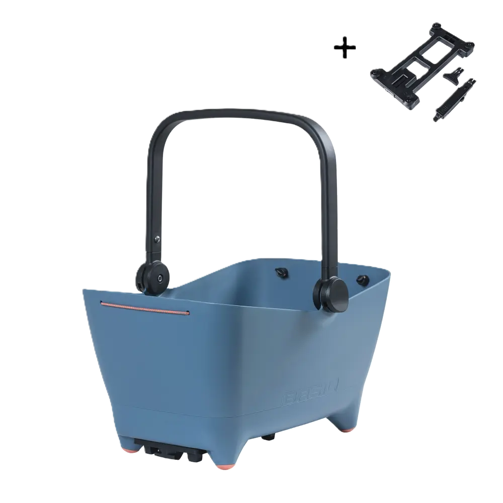 BASIL BUDDY REAR DOG BICYCLE BASKET MIK