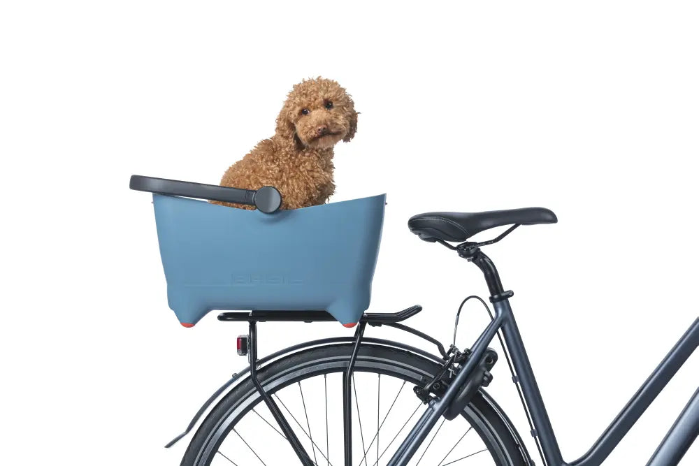 BASIL BUDDY REAR DOG BICYCLE BASKET MIK