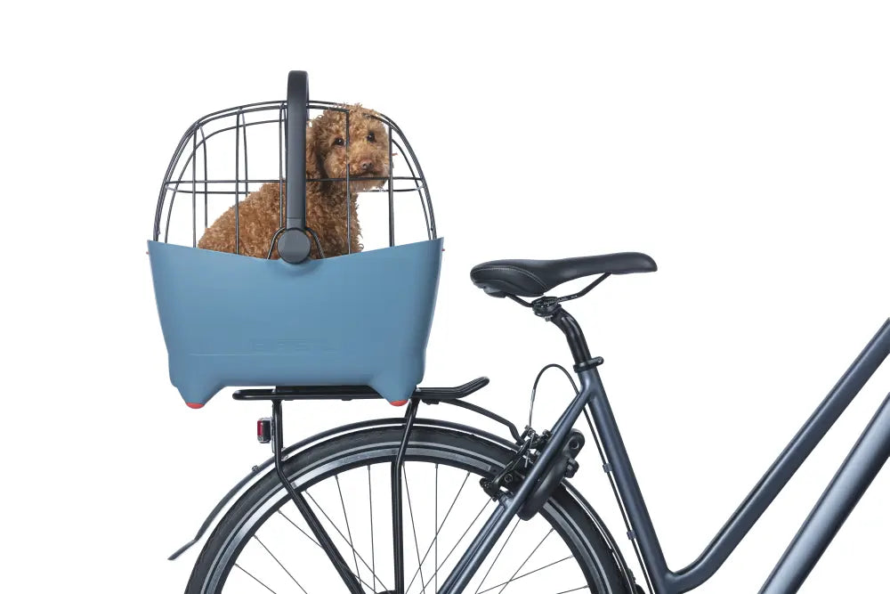 BASIL BUDDY REAR DOG BICYCLE BASKET MIK