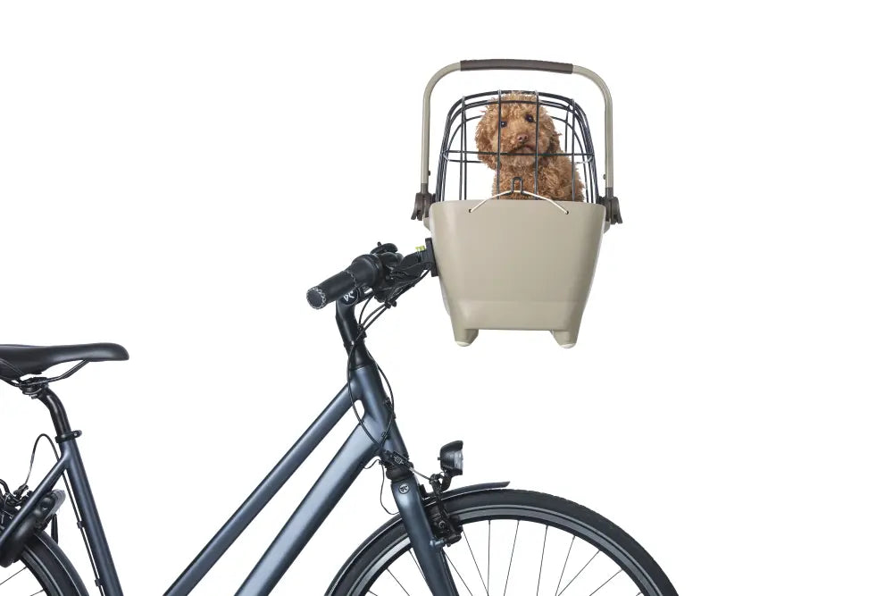 BASIL BUDDY FRONT DOG BICYCLE BASKET KF