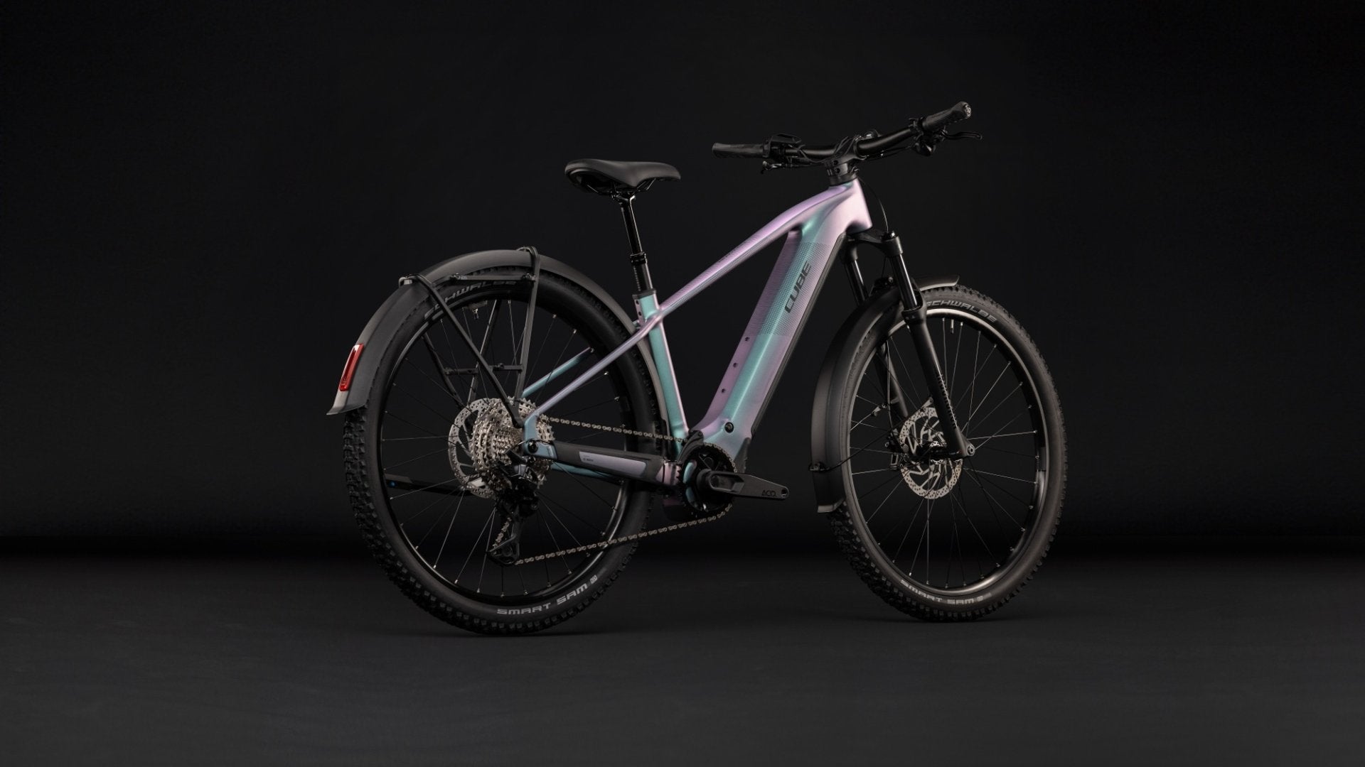 CUBE REACTION HYBRID PRO 800 FE HARDTAIL eMTB BIKE 2027 POLARLIGHT 'N' BLACK