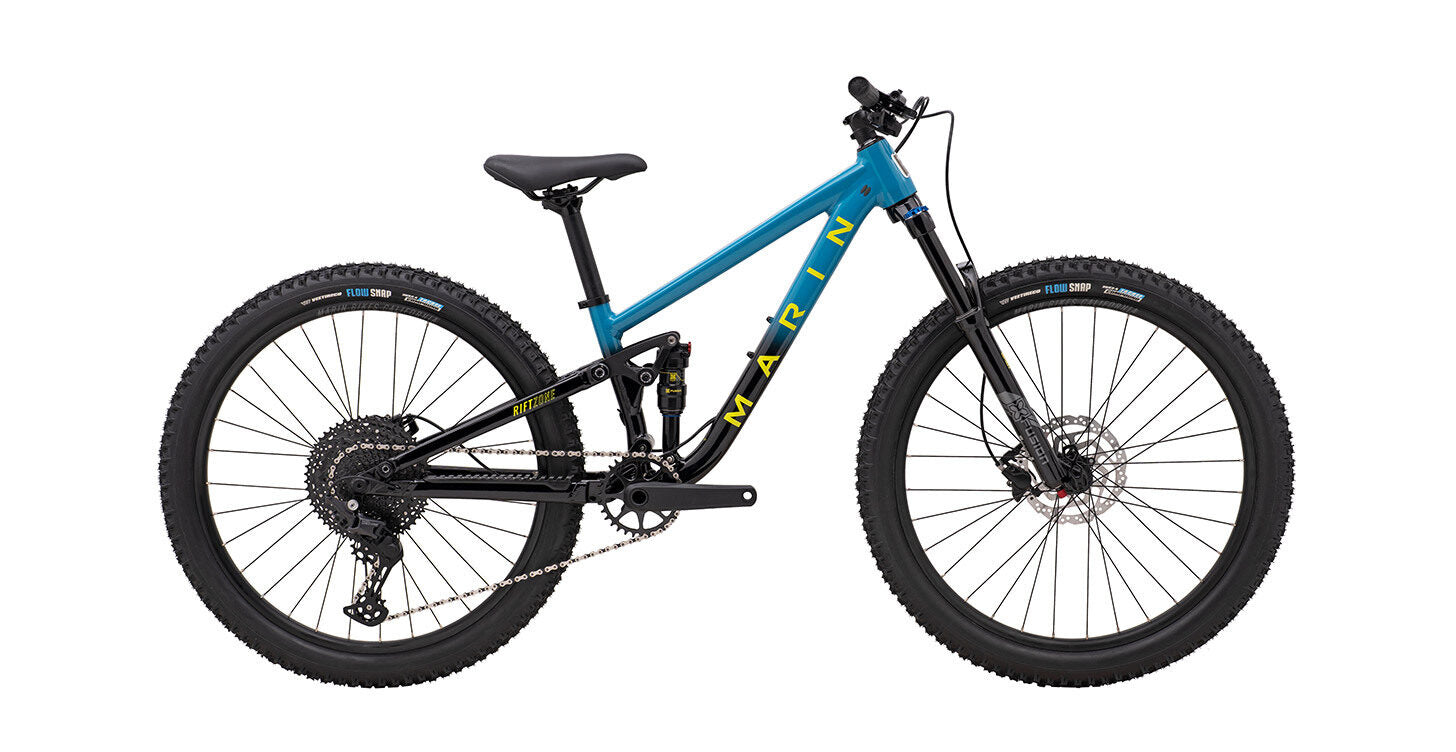 MARIN RIFT ZONE JR 26 KID'S FS MTB BIKE 2025 BLACK/BLUE