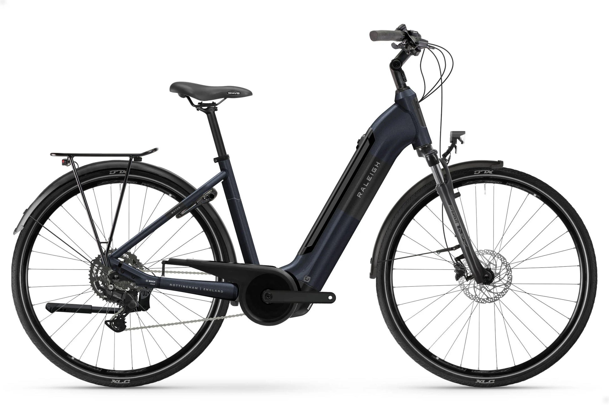 RALEIGH MOTUS LOW STEP HYBRID eBIKE 2026 NIGHTBLUE GLOSS