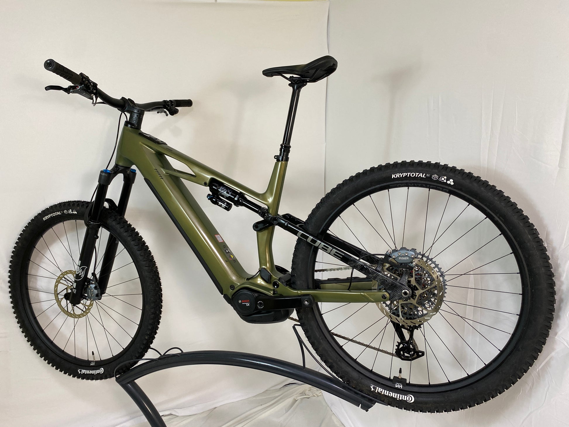 CUBE STEREO HYBRID ONE44 HPC TM 800 eMTB BIKE 2026 REEDGREEN' N 'MATRIX **EX DEMO**