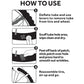 SLIME PEEL & STICK BICYCLE TUBE REPAIR PATCHED + LEVERS