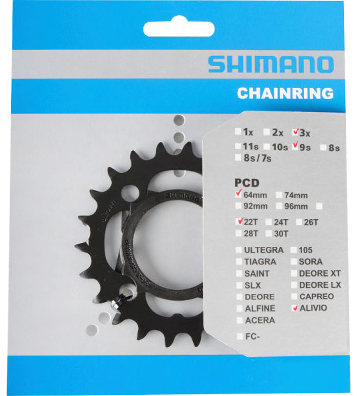 SHIMANO ALIVIO 9-SPEED CHAINRING FOR FC-M4000/M4050