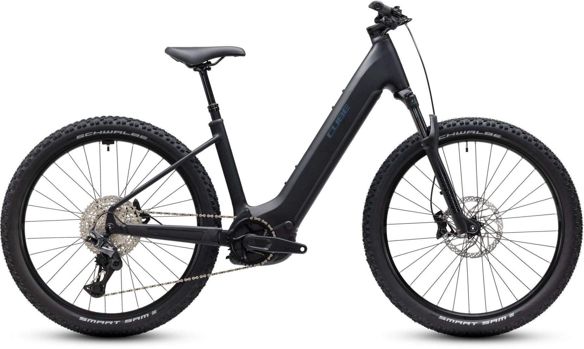 CUBE REACTION HYBRID PRO 800 HARDTAIL eMTB BIKE 2027 SILVERDUST 'N' PRISM (EASY ENTRY)
