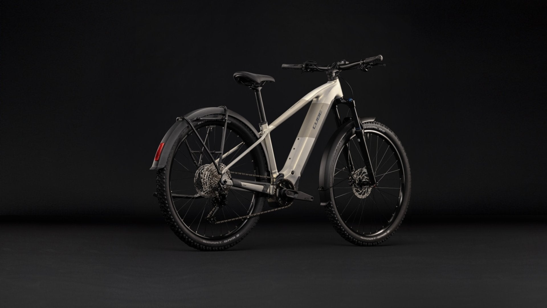 CUBE REACTION HYBRID ONE 720 FE HARDTAIL eMTB BIKE 2027 PEARLSILVER 'N' CHROME