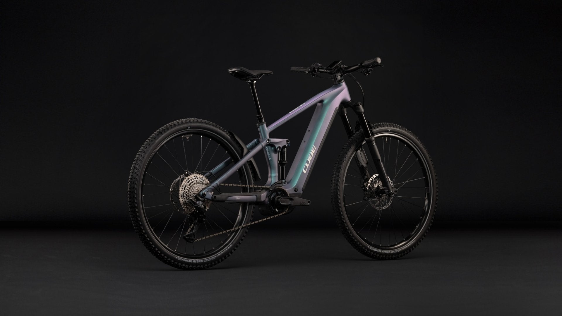 CUBE STEREO HYBRID ONE44 SLX 800 eMTB BIKE 2027 SMARAGDGREY 'N' CHROME