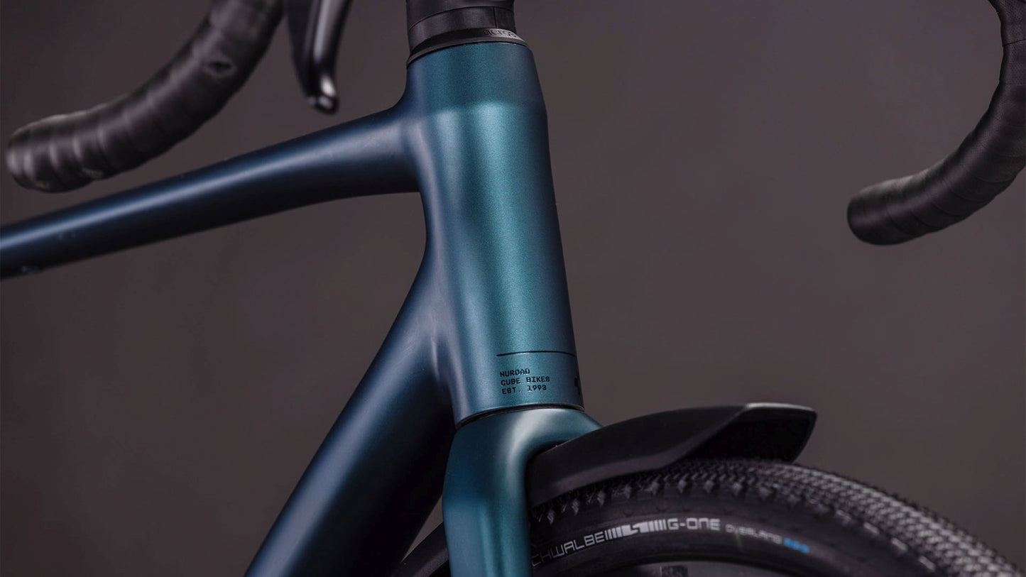 CUBE NUROAD RACE FE GRAVEL BIKE 2026 ROYALGREEN' N 'BLACK