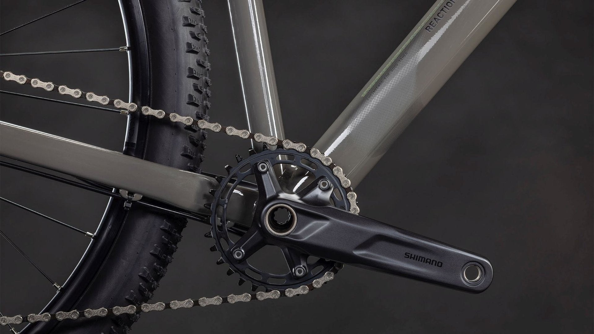 CUBE REACTION PRO HARDTAIL MTB BIKE 2026 OLDGREY' N 'BLACK