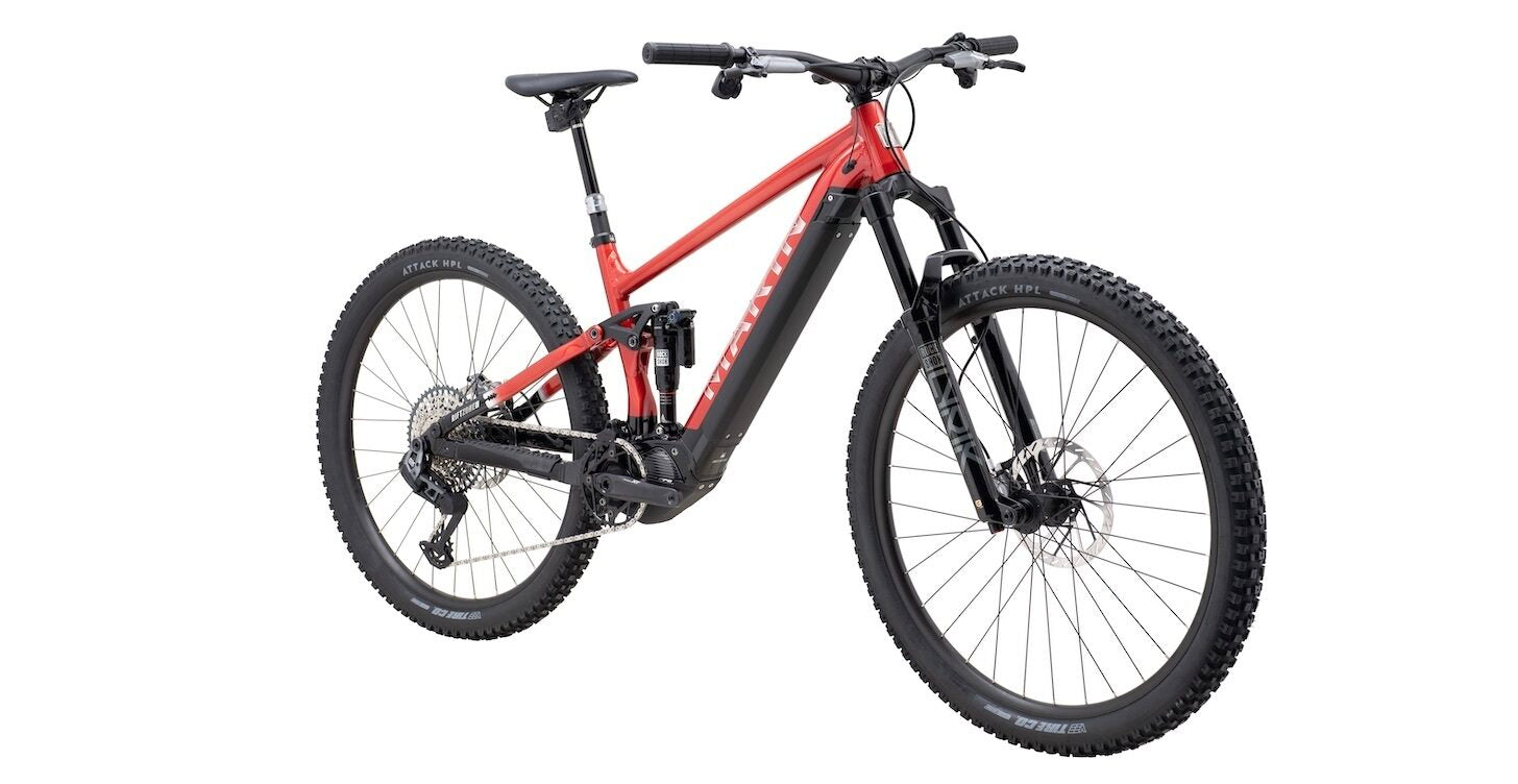 MARIN RIFT ZONE E XR FULL SUSPENSION eMTB BIKE 2025 RED/BLACK