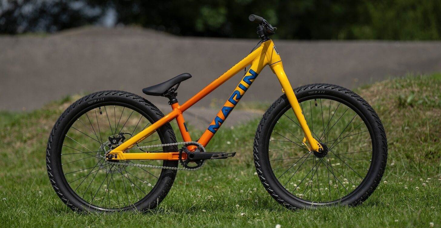 MARIN ALCATRAZ 24" DIRT JUMP HARDTAIL MTB BIKE 2025 YELLOW FADE