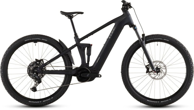 CUBE STEREO HYBRID ONE22 PRO 600 eMTB BIKE 2026 NIGHT' N 'CHROME
