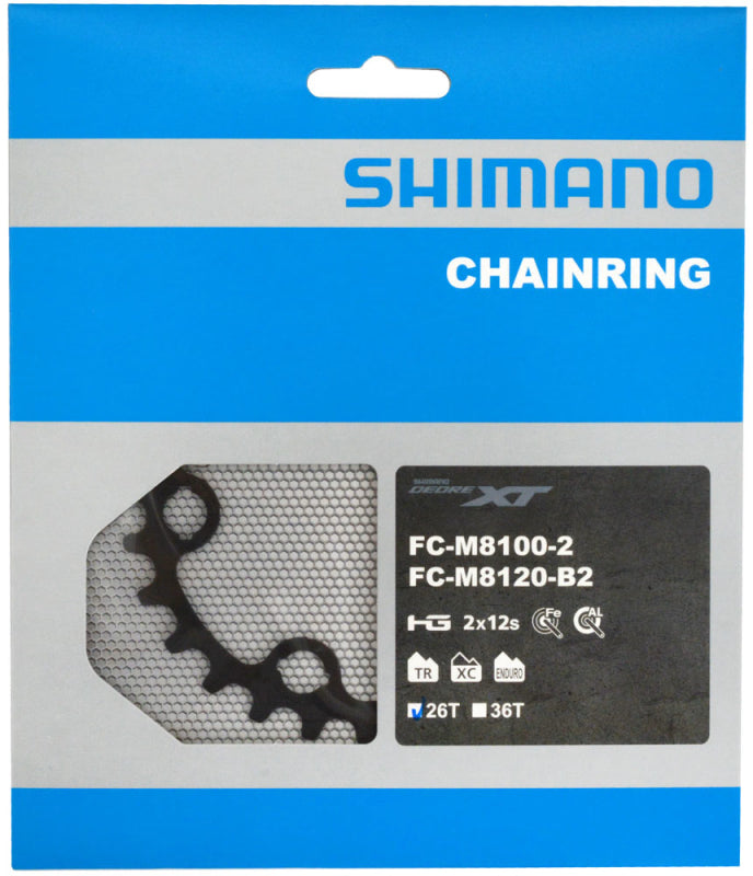 SHIMANO XT/SLX FC-M8100/M7100 2x12-SPEED CHAINRING