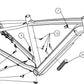 CUBE CABLE GUIDE (BRAKE, GEARS) 2022-2026