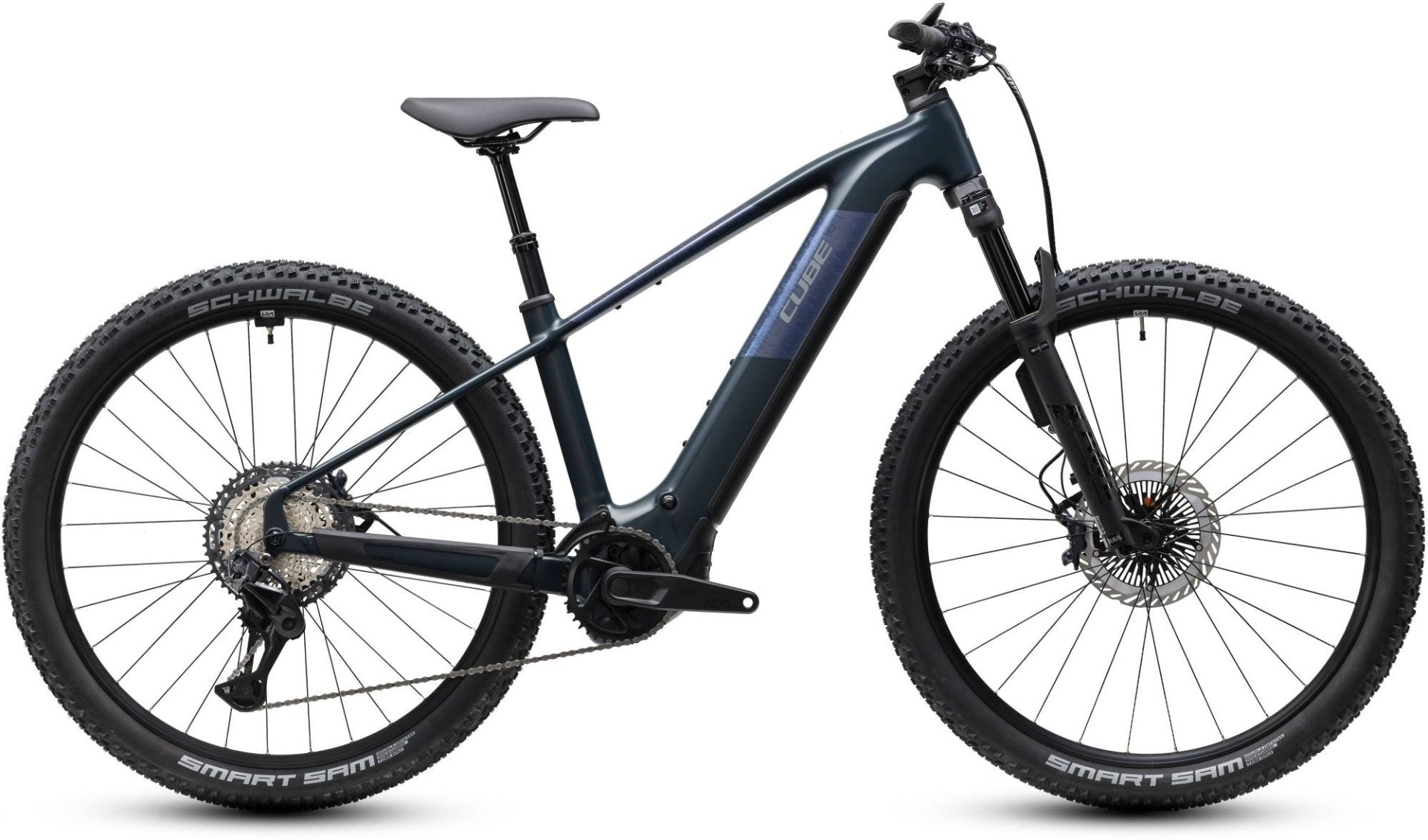 CUBE REACTION HYBRID SLT 800 HARDTAIL eMTB BIKE 2027 NIGHT 'N' REFLEX