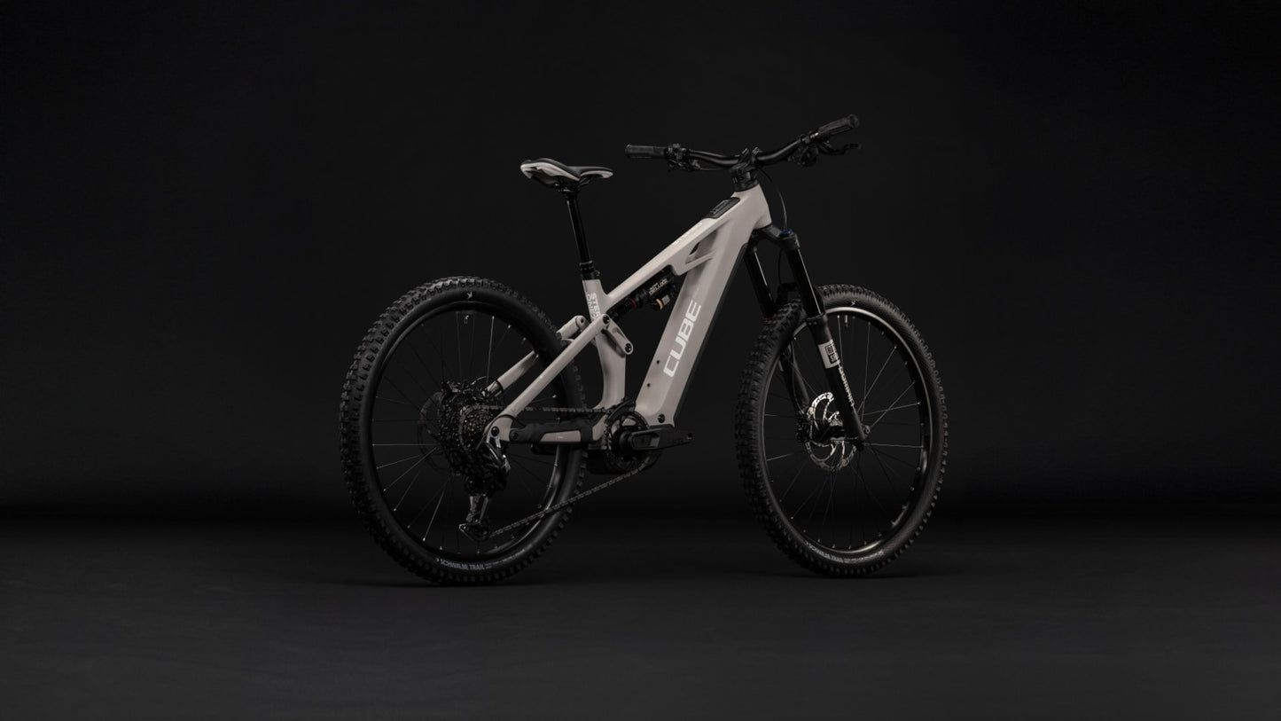CUBE STEREO HYBRID ONE77 HPC RACE 800 eMTB BIKE 2027 OATGREY 'N' YELLOW