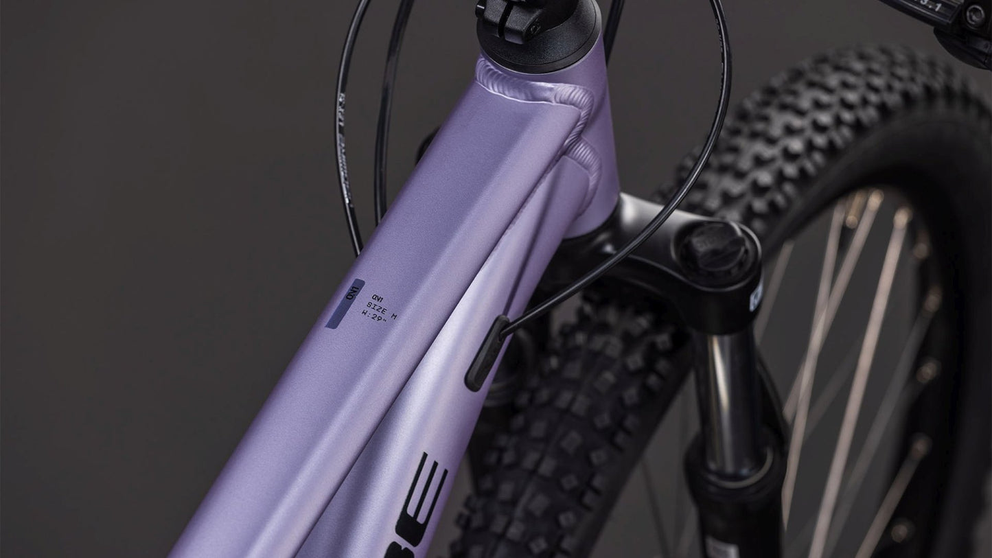CUBE AIM ONE HARDTAIL MTB BIKE 2026 LIGHTPURPLE' N 'CHROME