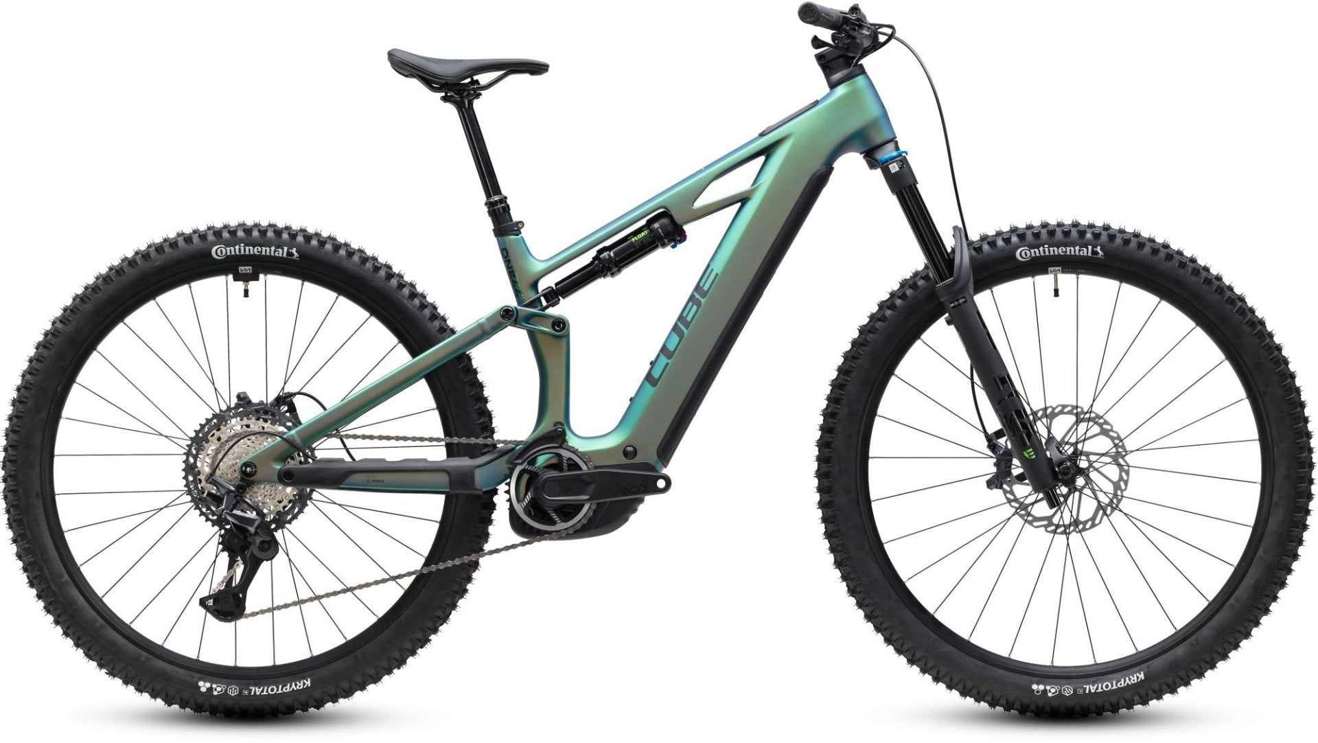 CUBE STEREO HYBRID ONE44 HPC SLX 800 eMTB BIKE 2027 JUNGALI 'N' BLACK