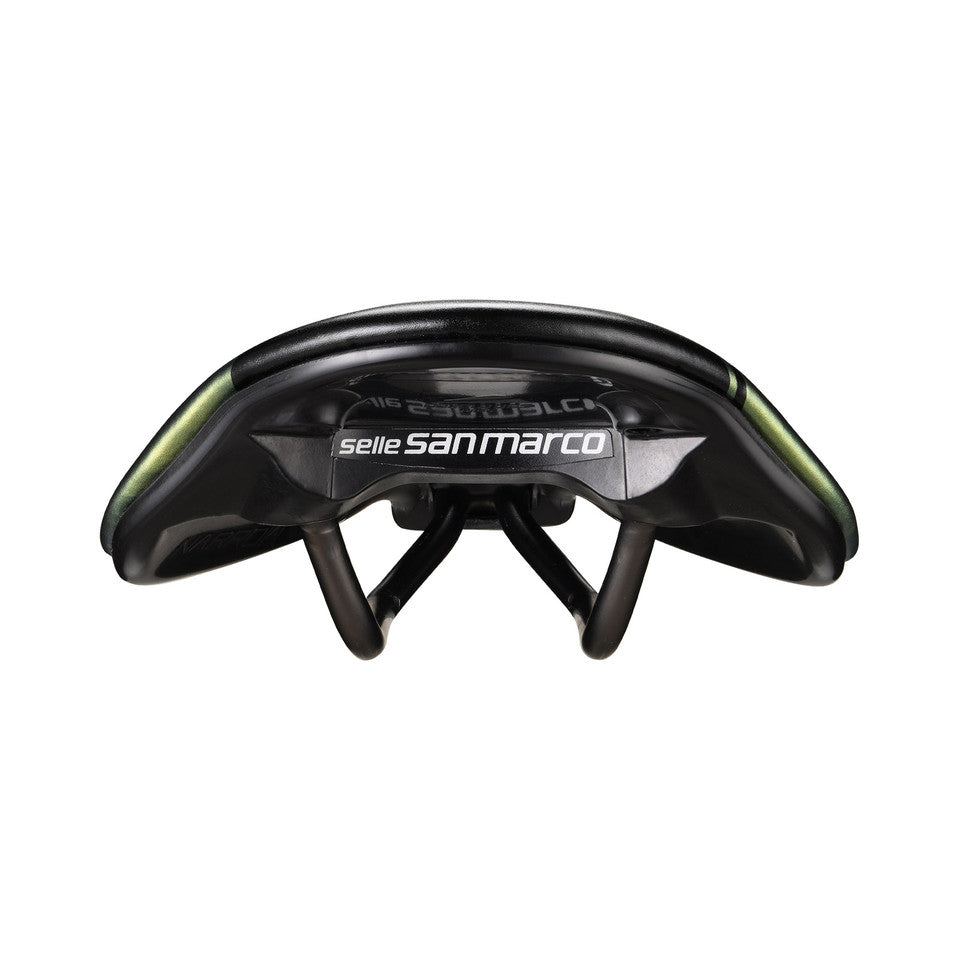 SELLE SAN MARCO SHORTFIT 2.0 RACING IRIDESCENT GOLD SADDLE