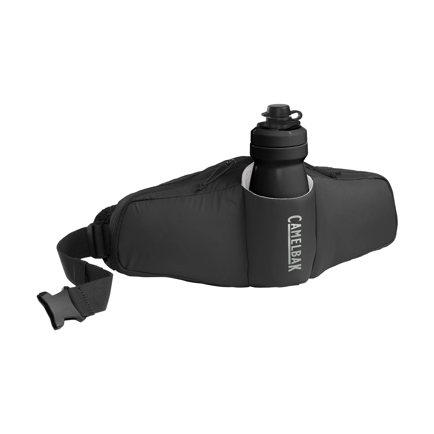 CAMELBAK PODIUM FLOW 2 WAIST PACK WITH 21oz PODIUM DIRT SERIES BOTTLE