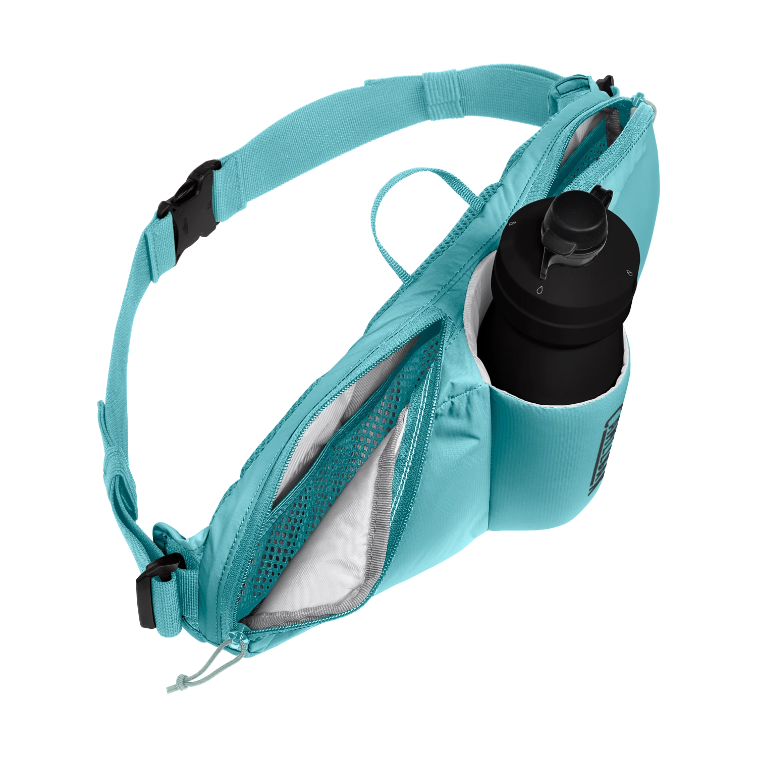 CAMELBAK PODIUM FLOW 2 WAIST PACK WITH 21oz PODIUM DIRT SERIES BOTTLE