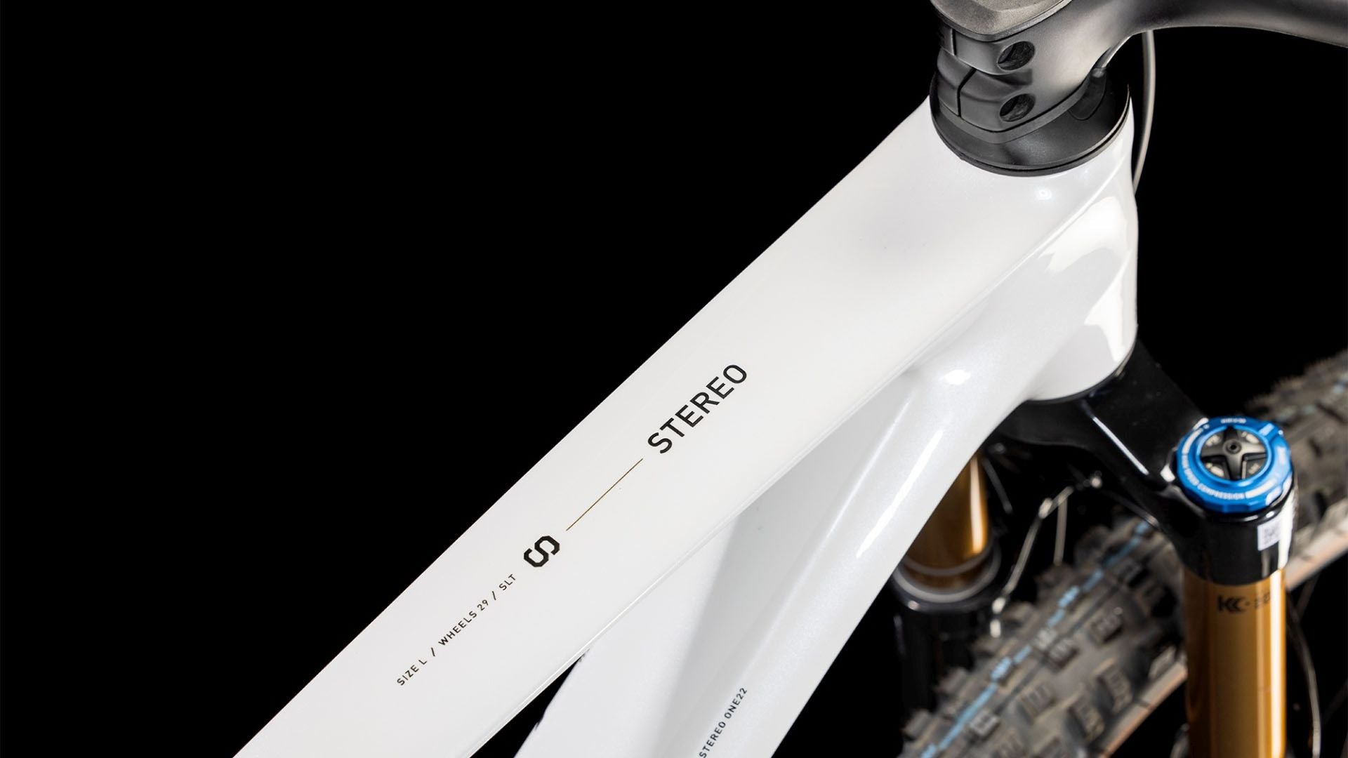 CUBE STEREO ONE22 C:62 SLT 29 FS MTB BIKE 2026 METALLICWHITE' N 'BLACK