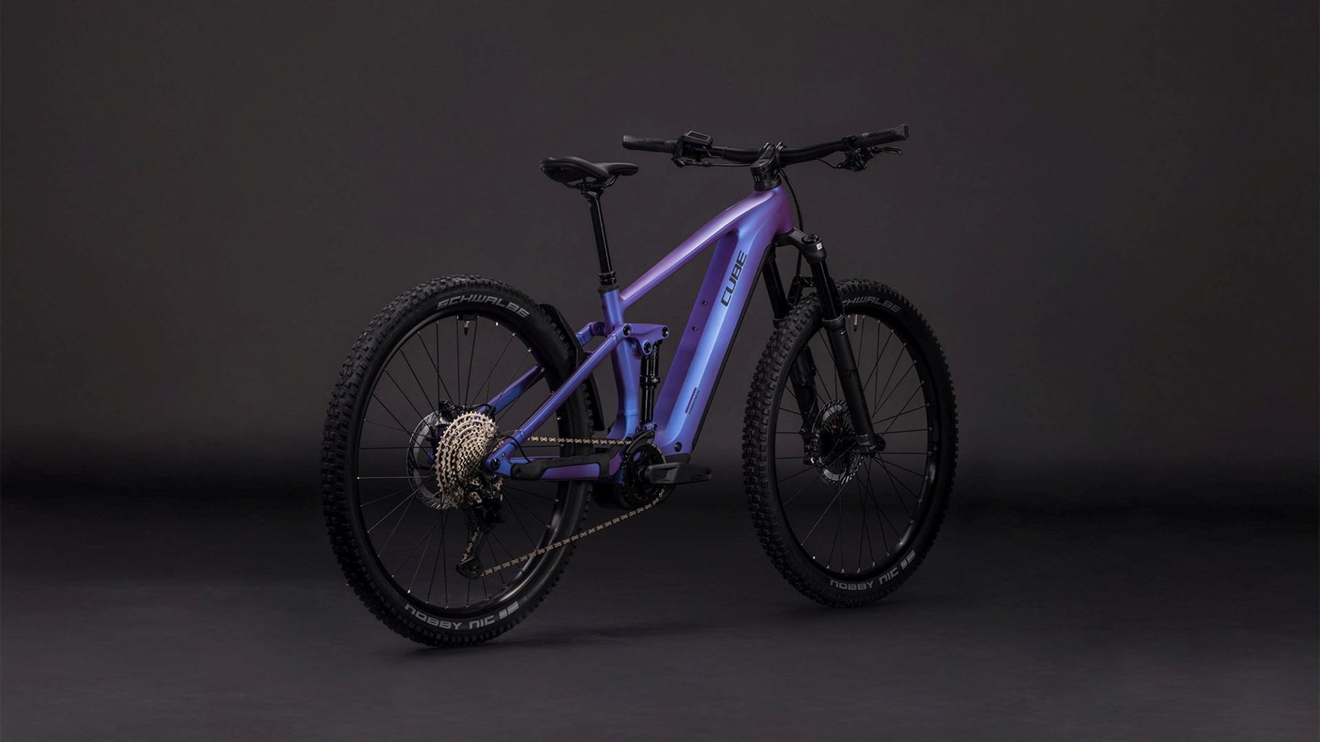 CUBE STEREO HYBRID ONE44 EXC 800 eMTB BIKE 2026 BLUEIRIS' N 'BLACK