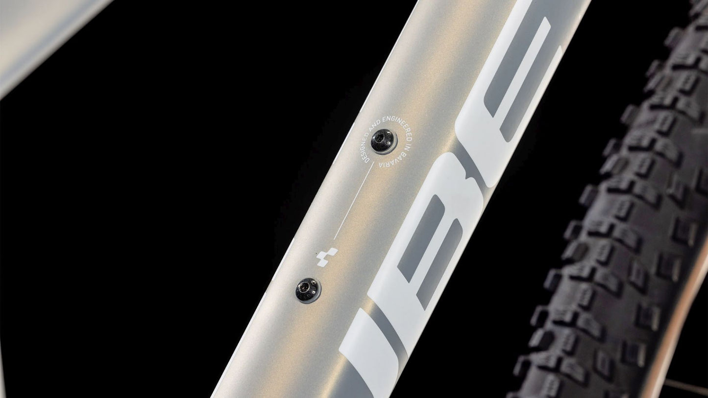 CUBE ATTENTION PRO HARDTAIL MTB BIKE 2025 SWITCHGREY' N 'WHITE