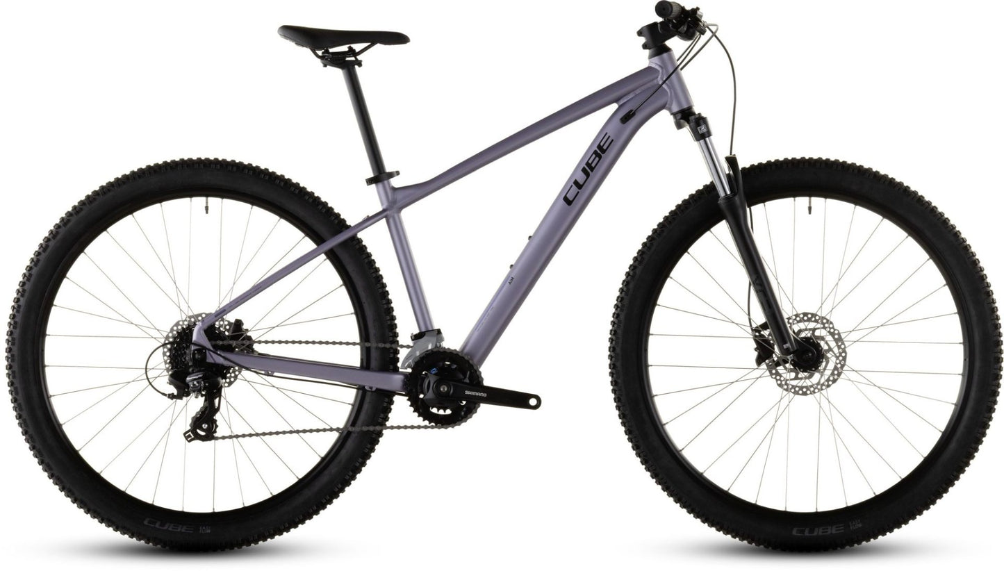 CUBE AIM ONE HARDTAIL MTB BIKE 2026 LIGHTPURPLE' N 'CHROME