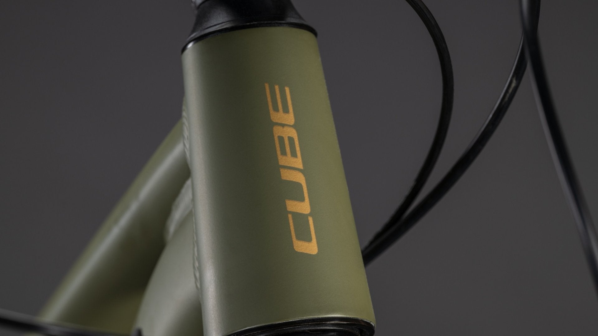 CUBE AIM SLX HARDTAIL MTB BIKE 2026 DUSTYOLIVE' N 'GOLD