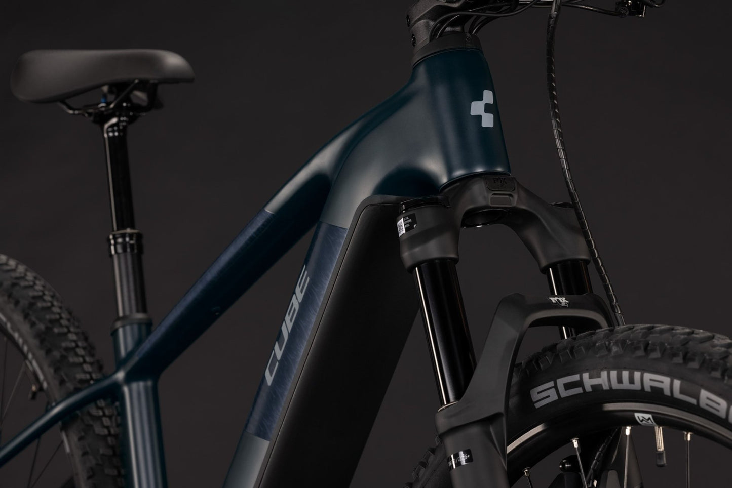 CUBE REACTION HYBRID SLT 800 HARDTAIL eMTB BIKE 2027 NIGHT 'N' REFLEX
