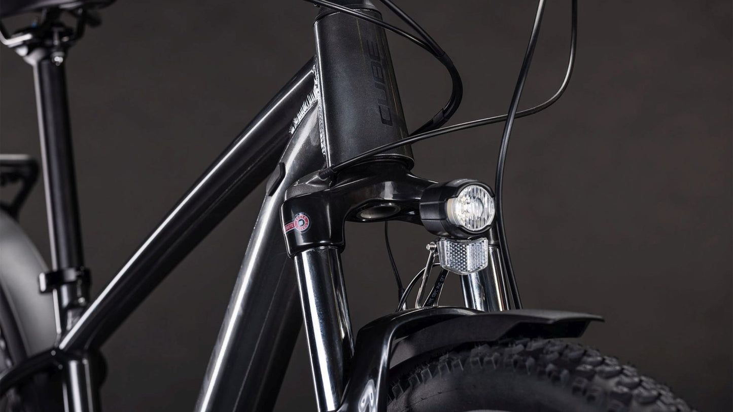 CUBE AIM SLX FE HARDTAIL MTB BIKE 2026 SLATEBLACK' N 'BLACK