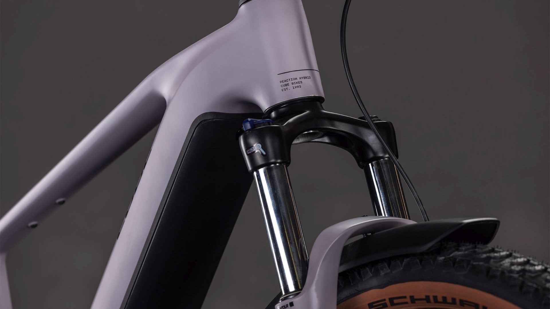 CUBE REACTION HYBRID PERFORMANCE FE 600 eMTB BIKE 2026 PLUMGREY' N 'BLACK