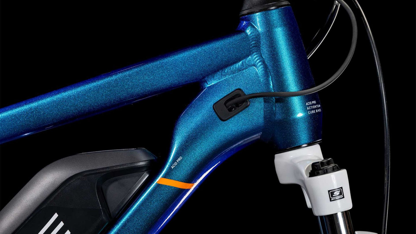 CUBE ACID 240 DISC HYBRID ROOKIE PRO 400 KID'S eBIKE 2025 ACTIONTEAM