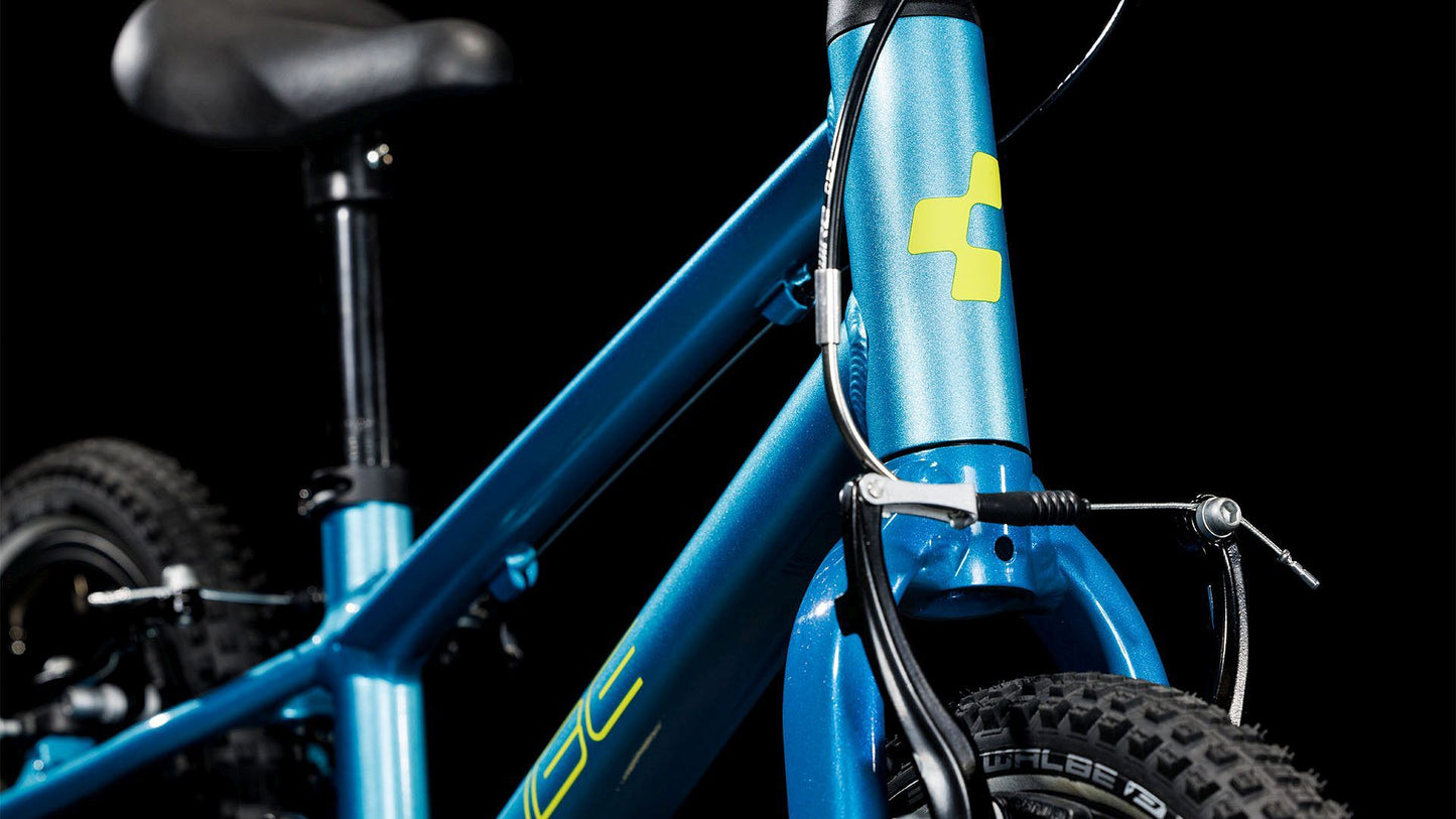 CUBE NUMOVE 140 KID'S MTB BIKE 2025 BLUE' N 'LIME