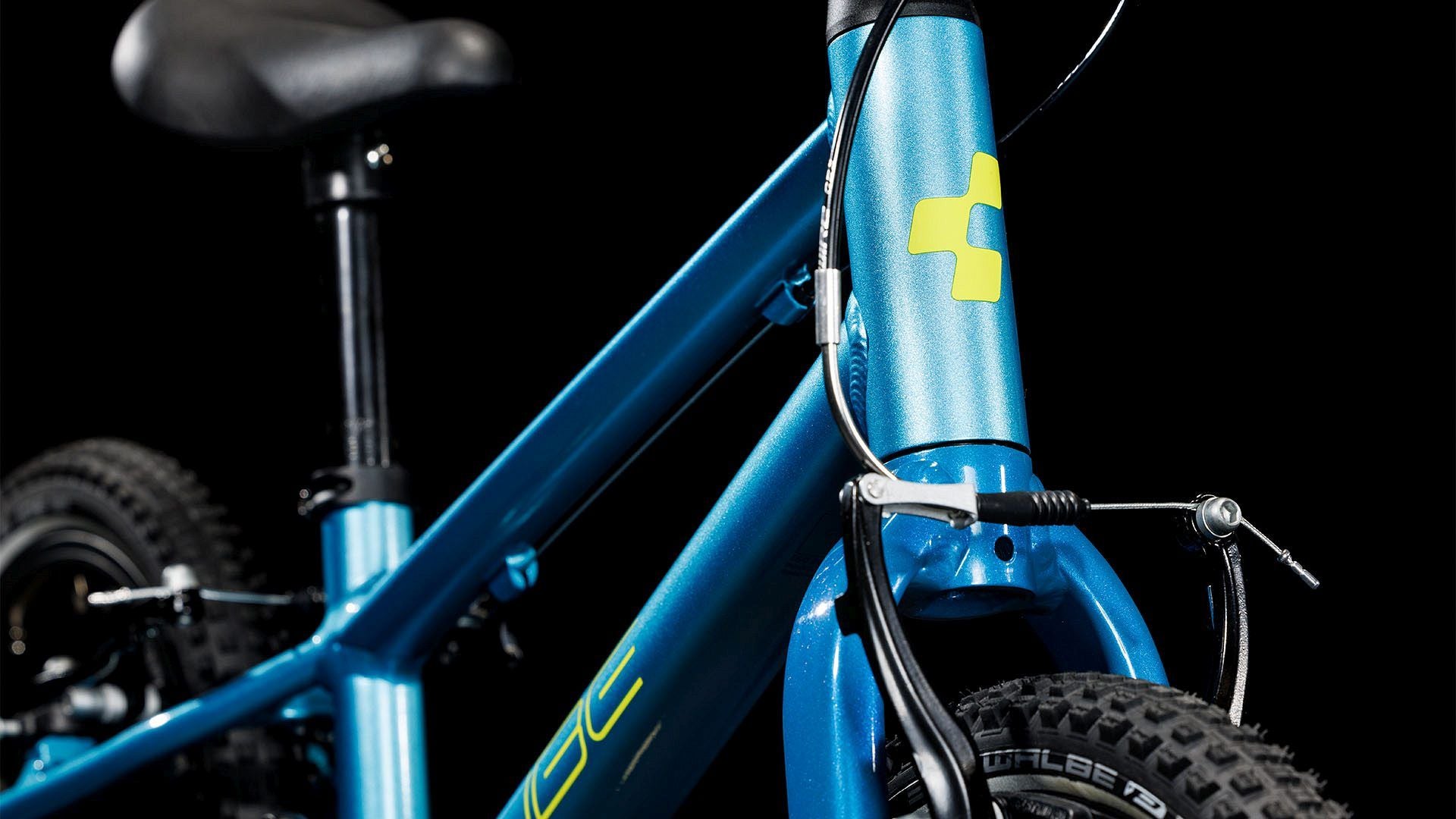 CUBE NUMOVE 140 KID'S MTB BIKE 2025 BLUE' N 'LIME