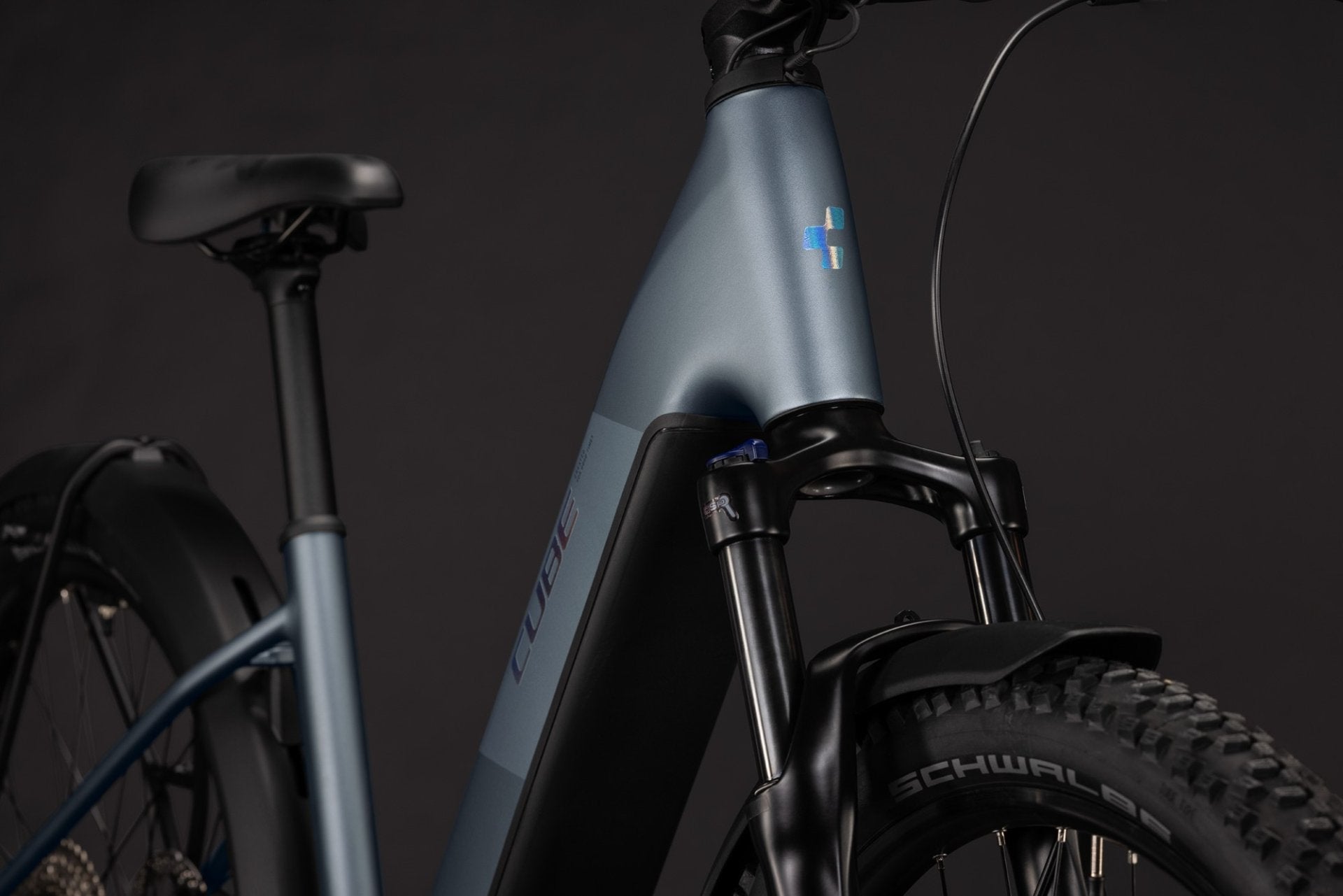 CUBE REACTION HYBRID PERFORMANCE 720 FE HARDTAIL eMTB BIKE 2027 ASHGREY 'N' PRISM (EASY ENTRY)