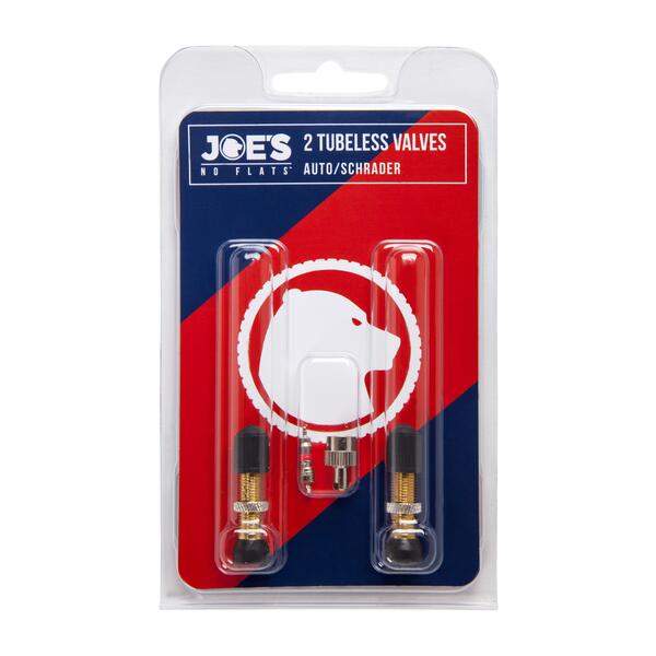 JOE'S NO FLATS TUBELESS SCHRADER VALVES