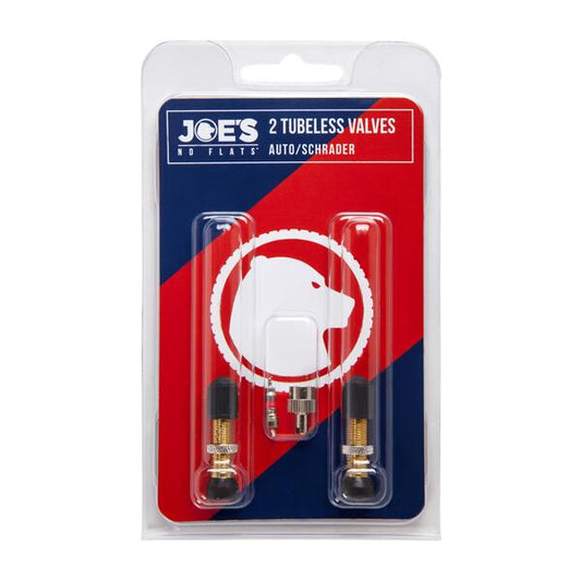JOE'S NO FLATS TUBELESS SCHRADER VALVES