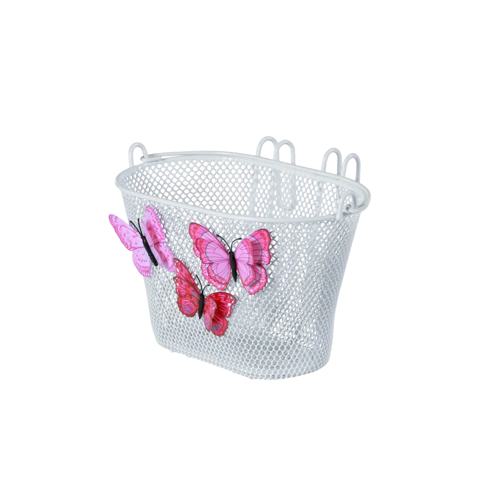 BASIL JASMIN BUTTERFLY JUNIOR BICYCLE BASKET