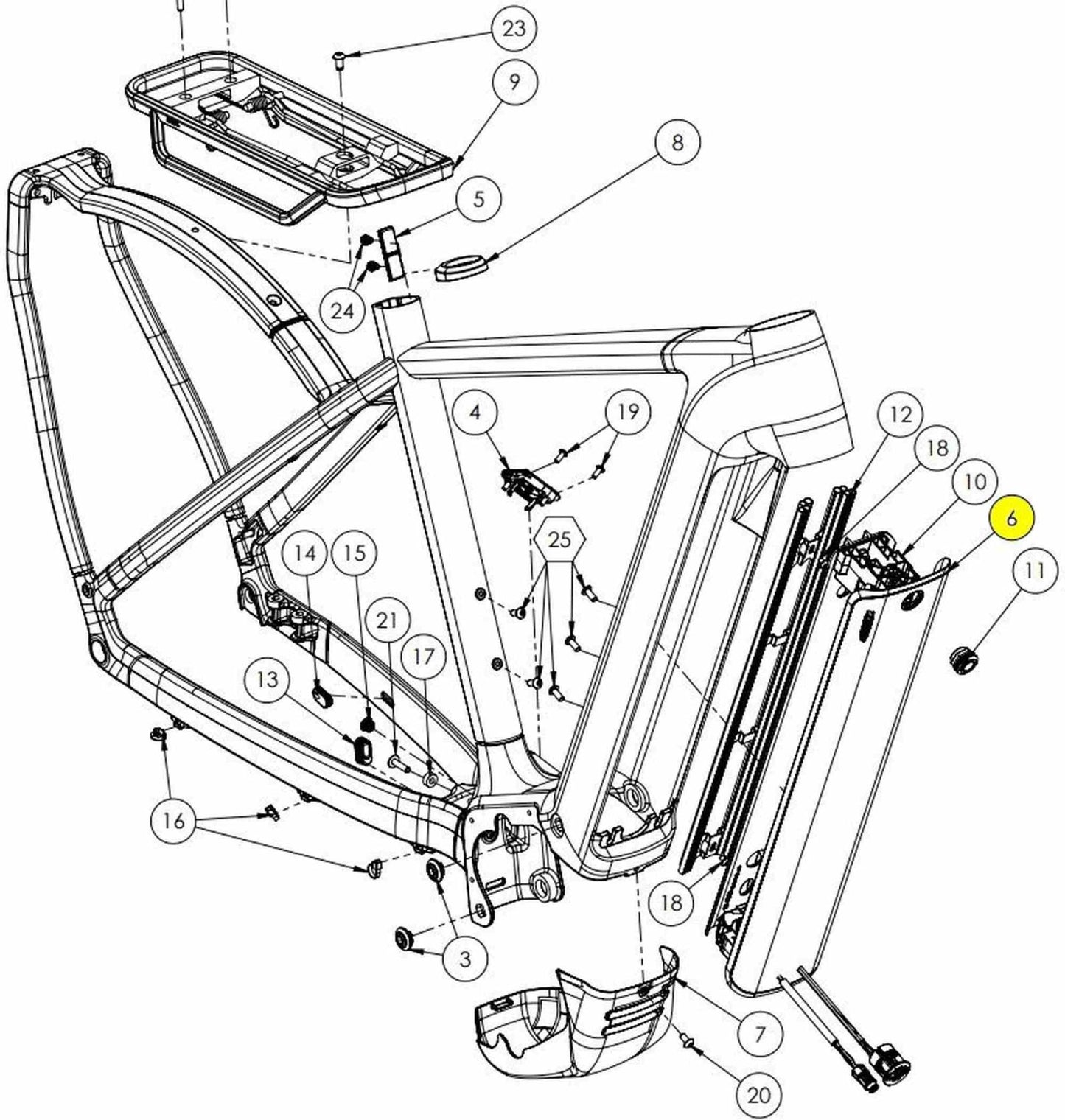 CUBE BATTERY COVER FOR REACTION, NUROAD AND KATHMANDU (2025)