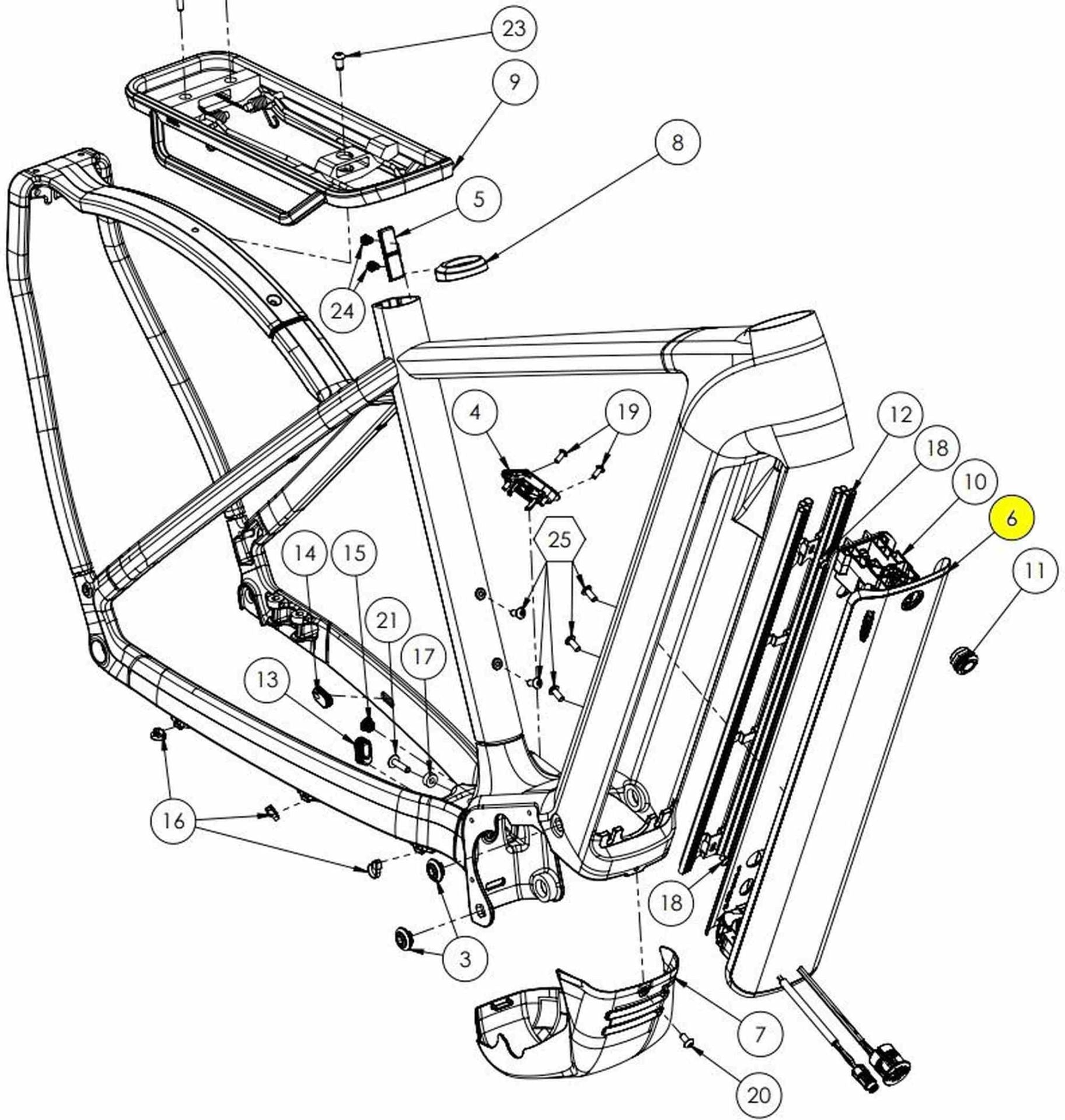 CUBE BATTERY COVER FOR REACTION, NUROAD AND KATHMANDU (2025)