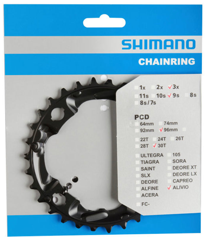 SHIMANO ALIVIO 9-SPEED CHAINRING FOR FC-M4000/M4050