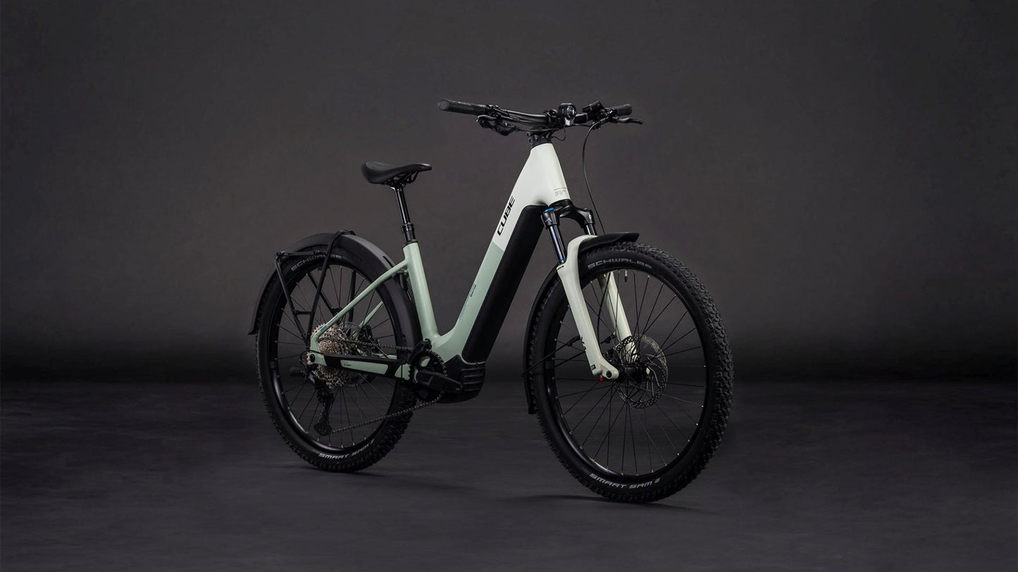 CUBE REACTION HYBRID PRO 800 FE EASY ENTRY eMTB BIKE 2026 DESERTSTONE' N 'DRIED HERBS