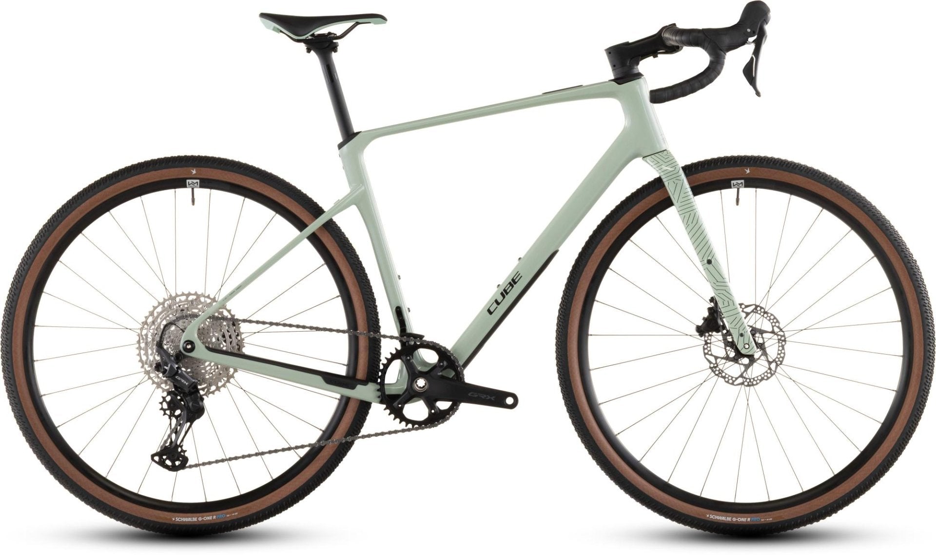 CUBE NUROAD C:62 ONE GRAVEL BIKE 2026 ALOEGREEN' N 'BLACK