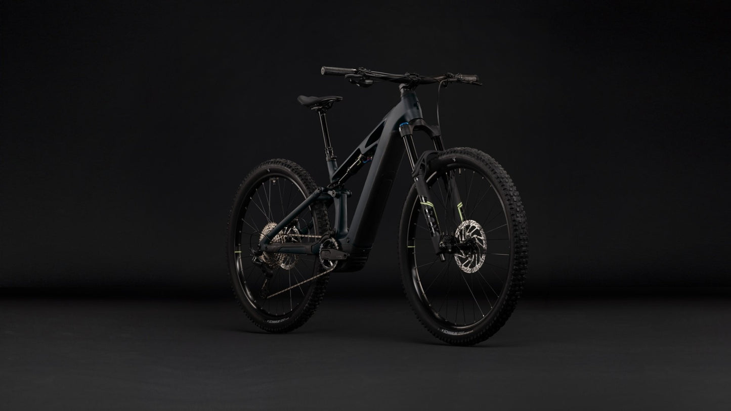 CUBE STEREO HYBRID ONE44 HPC RACE 800 eMTB BIKE 2027 COAL 'N' GREEN