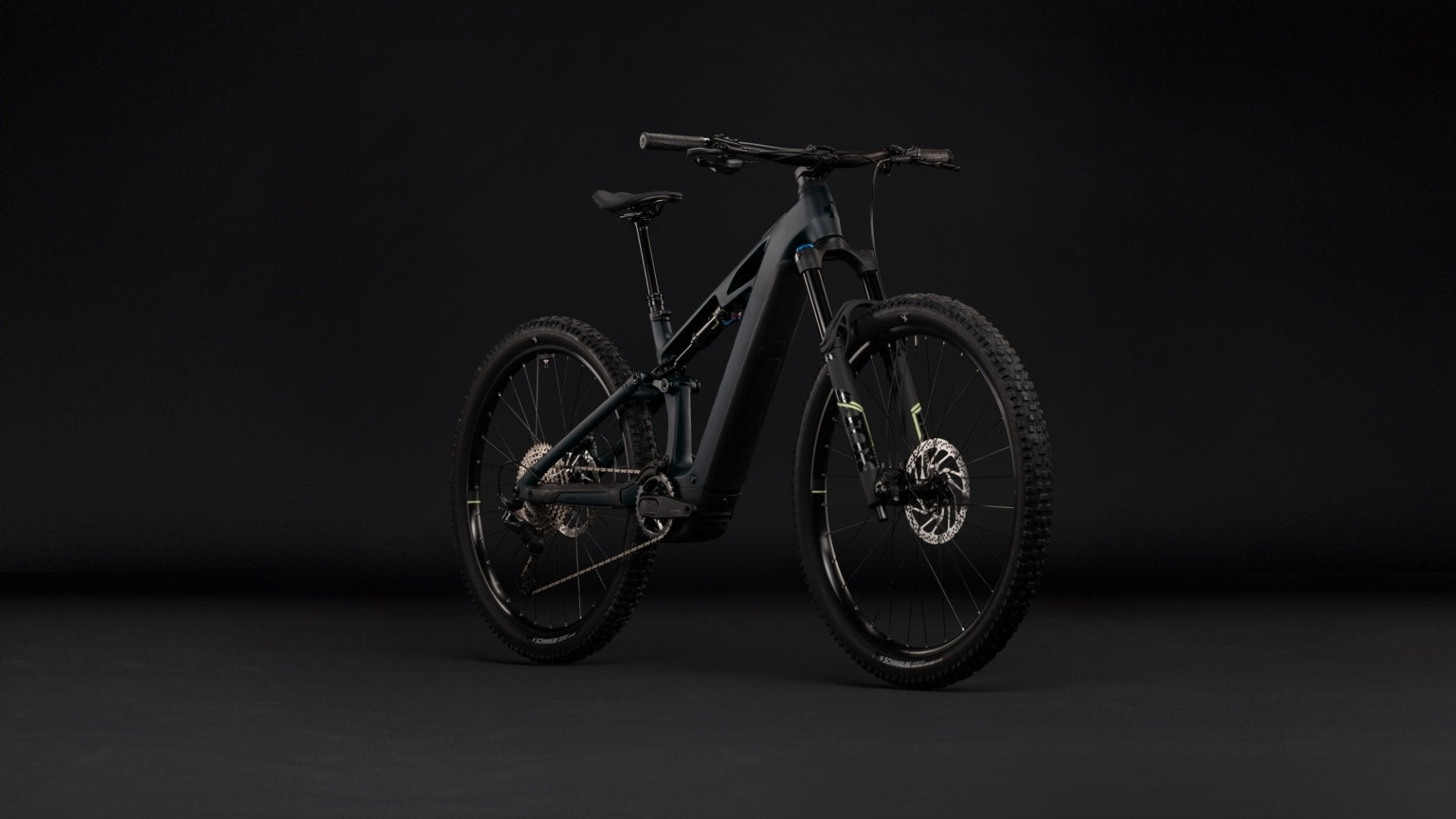 CUBE STEREO HYBRID ONE44 HPC RACE 800 eMTB BIKE 2027 COAL 'N' GREEN